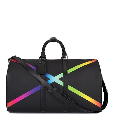 louis vuitton rainbow keepall|Keepall Bandoulière 50 .